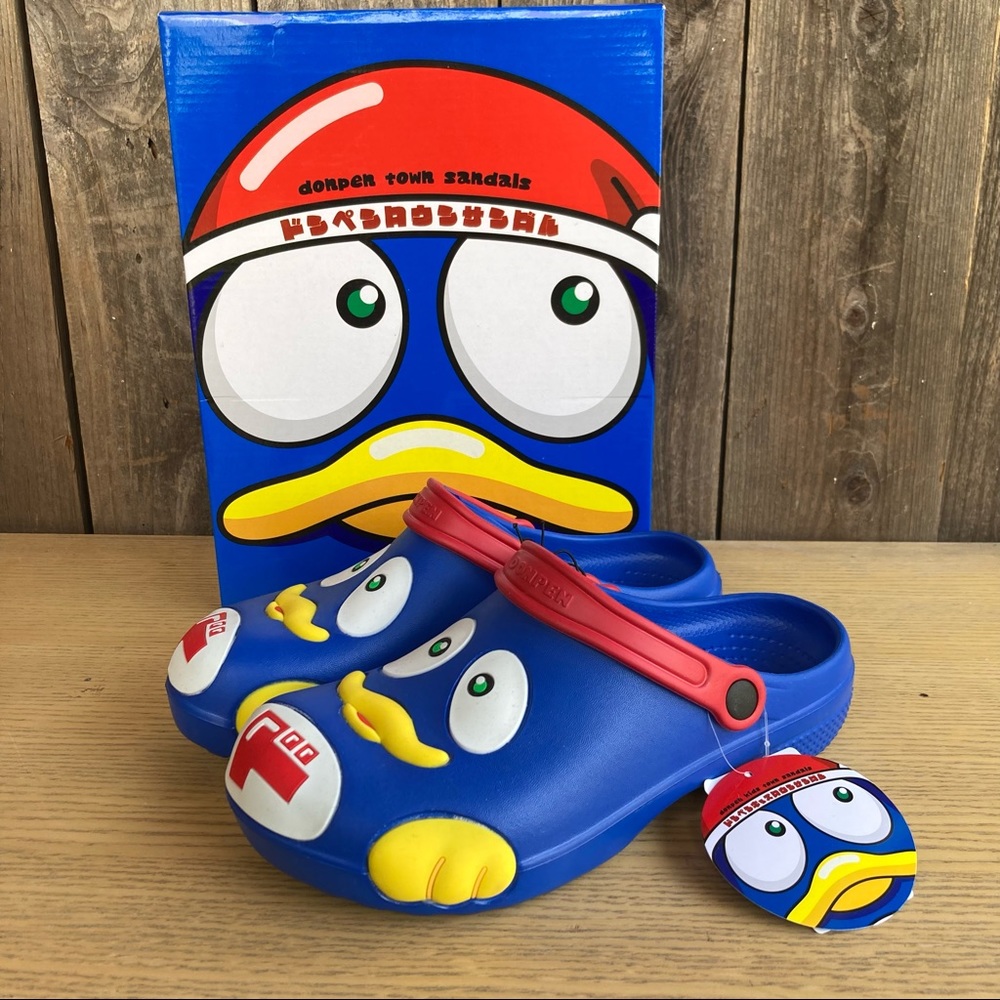 DonKi Japan Don Quixote Penguin Town Sandals Crocs style Limited